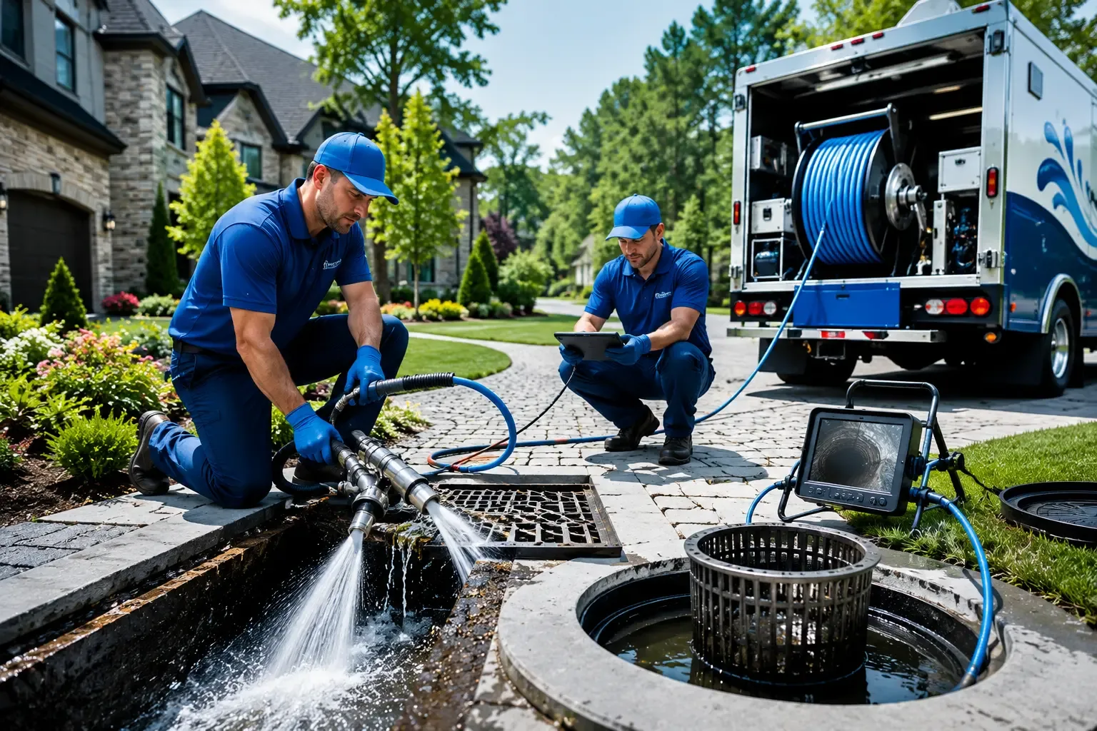 Local outdoor drain cleaning professionals in Commiskey, IN
